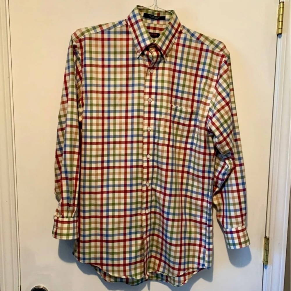 Overton Multi Check Sport Shirt